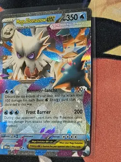 Pokemon TCG Mega Evolutions Mega Abomasnow EX Doube Rare 36/132 Near Mint - Image 2