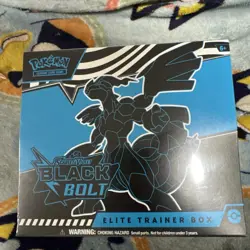 Pokemon TCG Black Bolt ETB Elite Trainer Box Brand New Sealed - Image 1