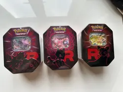 Pokemon TCG: Team Rocket Tin - Set of 3 - SEALED - Image 4