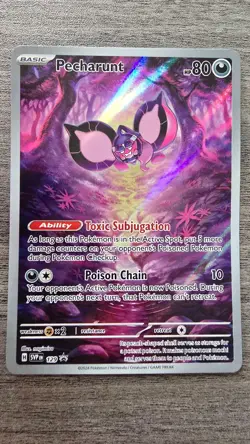 Pecharunt (Promo) #129 Shrouded Fable Pokemon Near Mint - Image 1