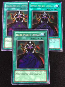Yugioh Dark Magic Curtain PP01-EN008 Secret X3 (MP) - Image 1