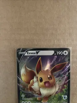 Pokemon Cards Eevee V SWSH065 Battle Academy STAMPED - Image 2
