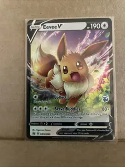 Pokemon Cards Eevee V SWSH065 Battle Academy STAMPED - Image 3