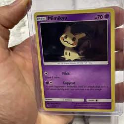 Pokemon Mimikyu - 58/145 - Holo Rare - Pokemon Guardians Rising Nintendo NM Card - Image 3
