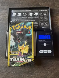 Pokemon Team Up 3 Card Booster Pack - HEAVY 7.93g - Image 1