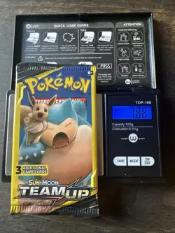 Pokemon Team Up 3 Card Booster Pack - HEAVY 7.88g - Image 1