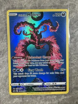 Galarian Moltres SWSH284 Pokemon Sword & Shield Promo Cards Holo (Near Mint) NM - Image 1