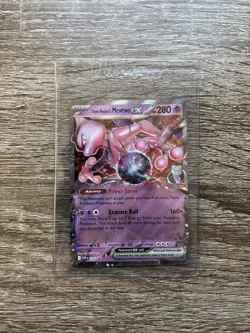 Team Rocket's Mewtwo ex 205 Sv: Scarlet & Violet Promo Cards Holo - Image 1