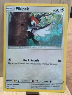 Pikipek 11/12 - McDonald's Promos 2017 Pokemon Card - VLP - Image 1
