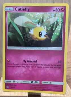 Cutiefly 10/12 - McDonald's Promos 2017 Pokemon Card - MP - Image 1