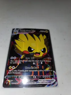 Pokemon Lance Pikachu Cosplay Card Mint - Image 1