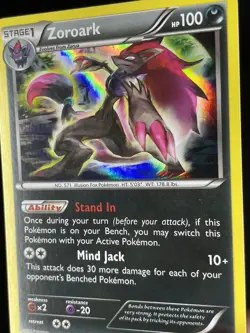 Zoroark - 91/162 - Pokemon Breakthrough XY Holo Rare Card NM - Image 2