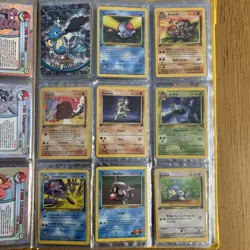 Vintage Pokemon Card Collection - Venusaur Binder WOTC 187 Cards - Holo, 1st Ed - Image 3