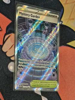 Pokemon TCG Mystery Garden Trainer Card Holo Rare NM 172/132 Mega Evolution - Image 3