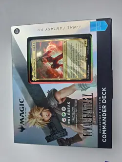 MTG Final Fantasy Limit Break Collector's Edition Commander Deck Surge Foil - Image 1