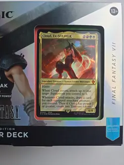 MTG Final Fantasy Limit Break Collector's Edition Commander Deck Surge Foil - Image 4