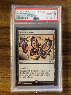 MTG✨INKMOTH NEXUS✨Secret Lair FS: Tattoo PSA 10 GEM MINT RARE Land J. HOWARD Art - Image 1