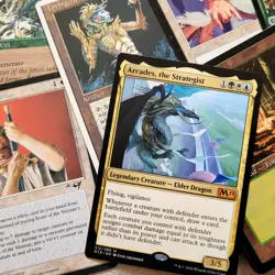 Magic Whole COMMANDER Deck MTG - Arcades, the Strategist Mythic Rare DEFENDERS - Image 1