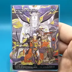 1x - Wild Rose Rebellion -Counterspell - showcase - Final Fantasy NM MTG - Image 3