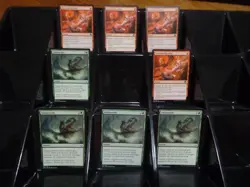 Magic the gathering Casual Deck, Red/Green Heroic Pauper Deck - Image 5