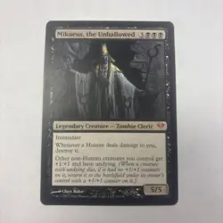 Mikaeus, the Unhallowed Dark Ascension LP MTG 70/158 Legendary Zombie Cleric - Image 1