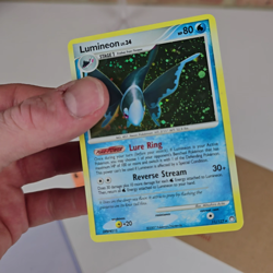 Lumineon 11/123 Holo Rare Mysterious Treasures 2007 LP Diamond & Pearl Pokemon T - Image 2