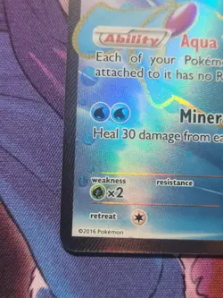 Pokemon Karte Manaphy EX 116/122 Full Art Ultra Rare XY BreakPoint Near Mint - Image 4