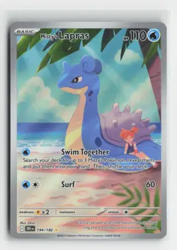 Pokemon Destined Rivals #194/182 Misty's Lapras - Image 1