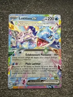 LOKHLASS EX - POKEMON 032/142 EV7 SCR COURONNE STELLAIRE NEUF FR - Image 1