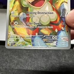 Pokemon TCG Hisuian Growlithe 181/167 Twilight Masquerade Illustration Rare NM - Image 3