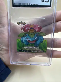 Venusaur 2006 Pokemon Lamincards #3 Edibas Nintendo English Game Freak CGC 8.5 - Image 3