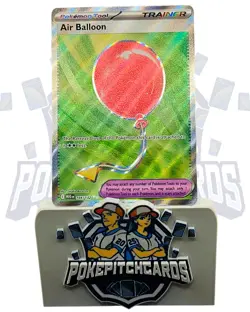 Air Balloon 166/132 Me01: Mega Evolution Holo Free Shipping Pokemon NM - Image 1