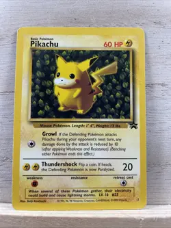 Pokemon TCG Pikachu Wizards Black Star Promos Regular Rare - Image 1