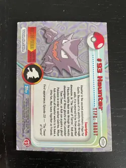 1999 Topps Chrome T.V. Haunter Foil englisch #93 Pokemon - Image 2
