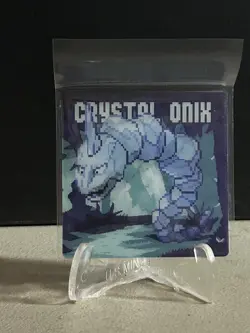Pokemon Eif origin Gameboy Lenticular (RARE) Crystal Onix #C1 - Image 1
