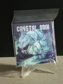 Pokemon Eif origin Gameboy Lenticular (RARE) Crystal Onix #C1 - Image 2