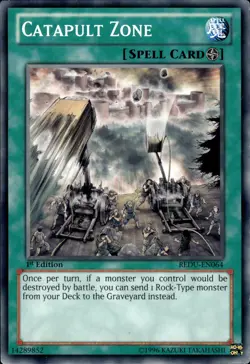 Catapult Zone - 1st Edition REDU-EN064 - LP - YuGiOh - Image 1