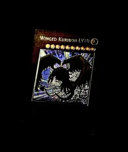 CRV-EN005 Winged Kuriboh LV10 - EURO PRINT - Ultimate Rare Unlimited DEEP STAMP - Image 1