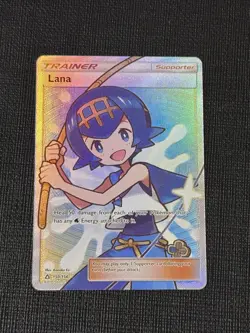 Pokemon TCG Lana 150/156 Full Art Card Sun & Moon Ultra Prism NM/M - Image 1