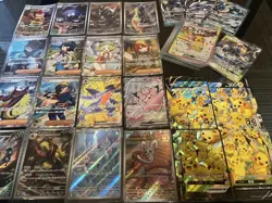 Pokemon Trading Card Lot 200 SR AR Kira Cards Pikachu Charizard Venusaur - Image 1