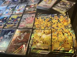 Pokemon Trading Card Lot 200 SR AR Kira Cards Pikachu Charizard Venusaur - Image 2