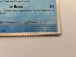 Cryogonal Pokemon TCG Card Winter Stamped Crimped Error 2024 - Image 3