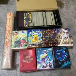 Pokemon Trading Card Lot Retirement Item with Visible Wear Collectibles Game - Image 1
