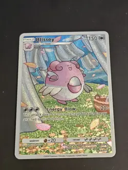 Blissey 185 Pokemon TCG Pocket Wisdom Of Sea And Sky Textured Fanart Card - Image 1