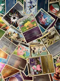 Pokemon Trading Card Game Legendary Mirror 50 Card Set No Duplicates with Wear - Image 1