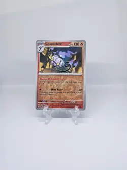 038/167 CHANDELURE | RARE REVERSE HOLO | TWILIGHT MASQUERADE POKEMON CARD - Image 1