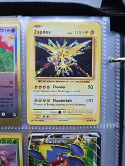 Pokemon TCG Zapdos Holo Card 42/108 Rare XY Evolutions 2016 - Image 1