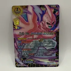 Majin Buu Apocalyptic Awakening Z Leader Foil Dragon Ball Super Card Game | NM - Image 1