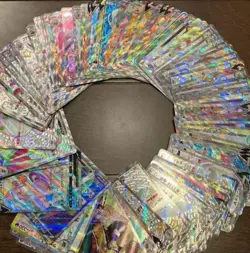 Pokemon Trading Card Game AR SR Lot 100 Cards Rare Collectible Bundle Set - Image 3