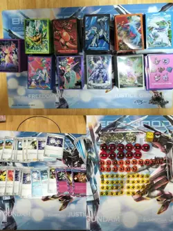 Pokemon Trading Card Deck with Sleeves and Damage Counter Coins Set - Image 1